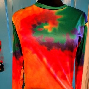 Tie Died UPF Protective Shirt Anti Blister